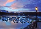 Tenby Harbour4 high tide&sky